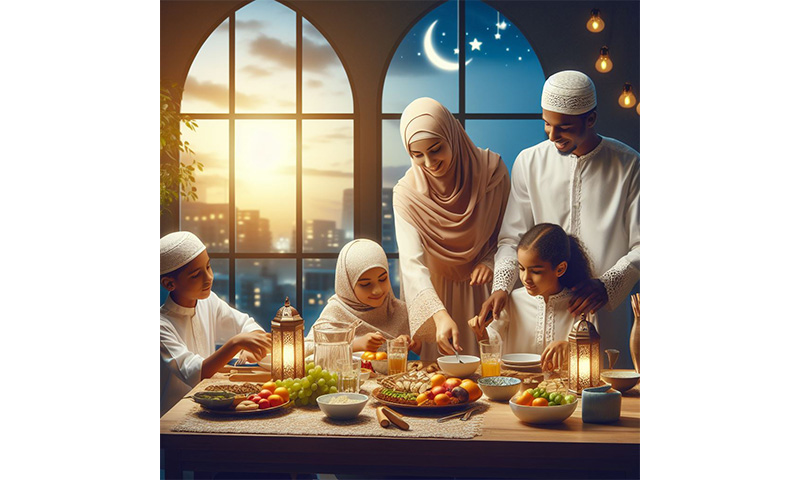 تحكيم الروابط العائلية في شهر رمضان